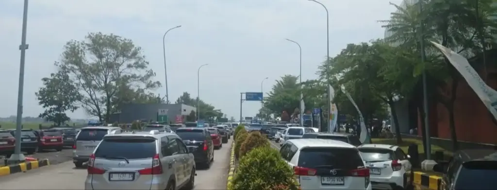 peningkatan volume kendaraan