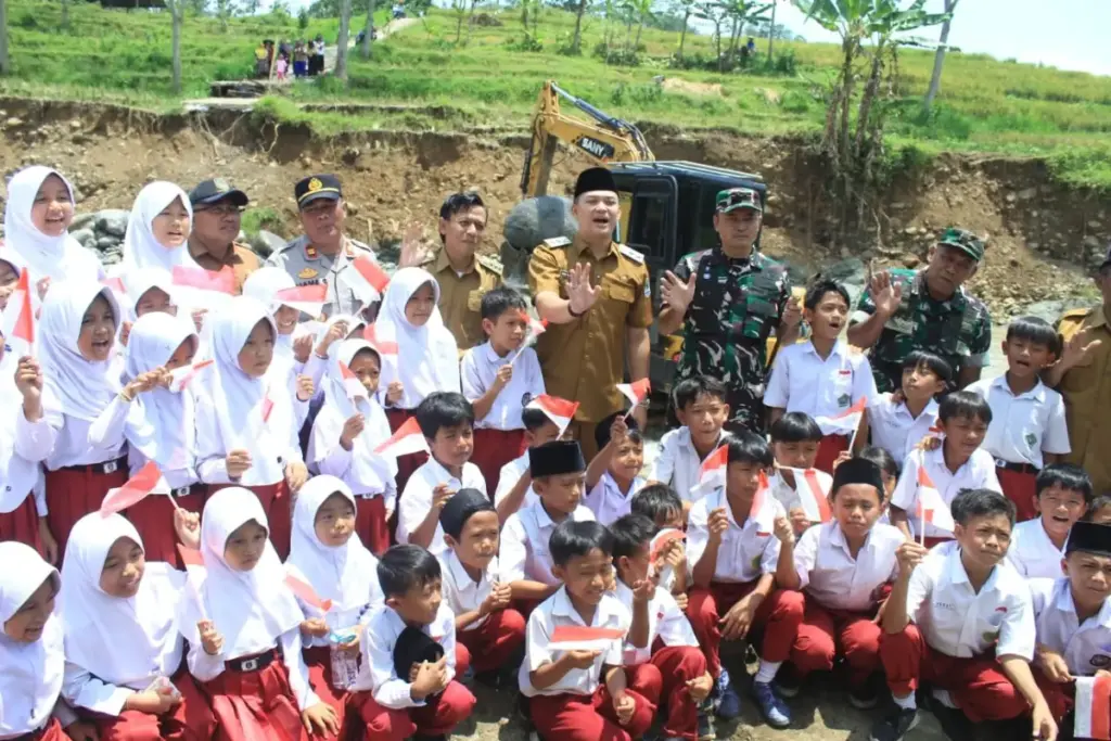 Jembatan Garuda TNI Mulai Dibangun